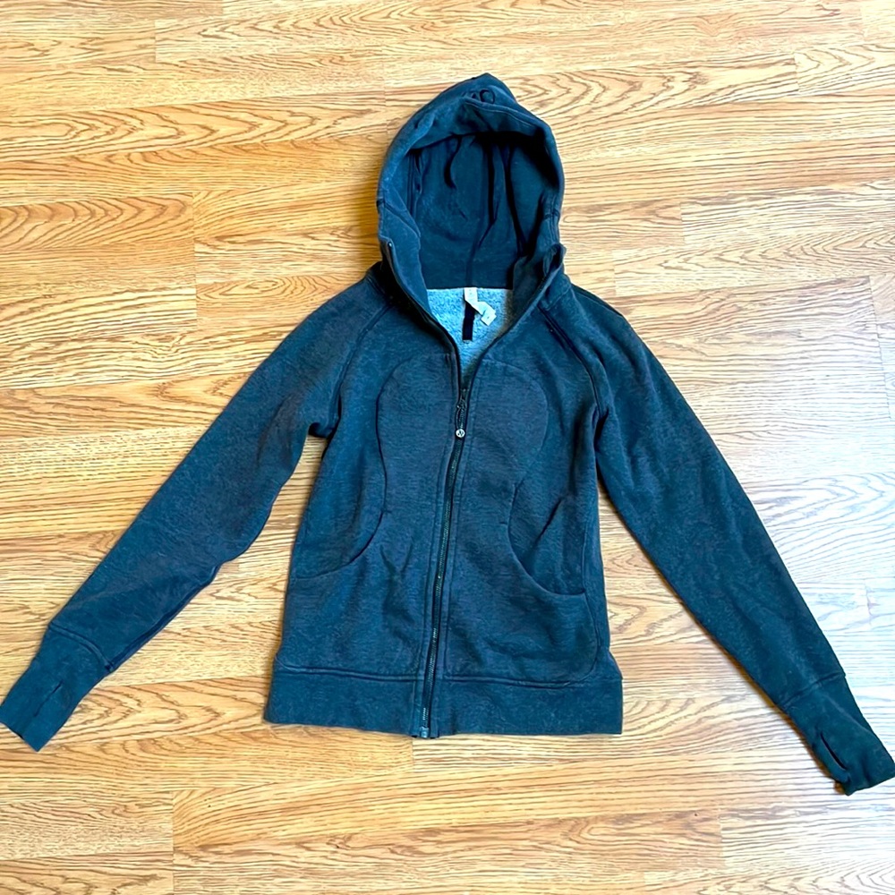 Lululemon Charcoal Gray Hoodie